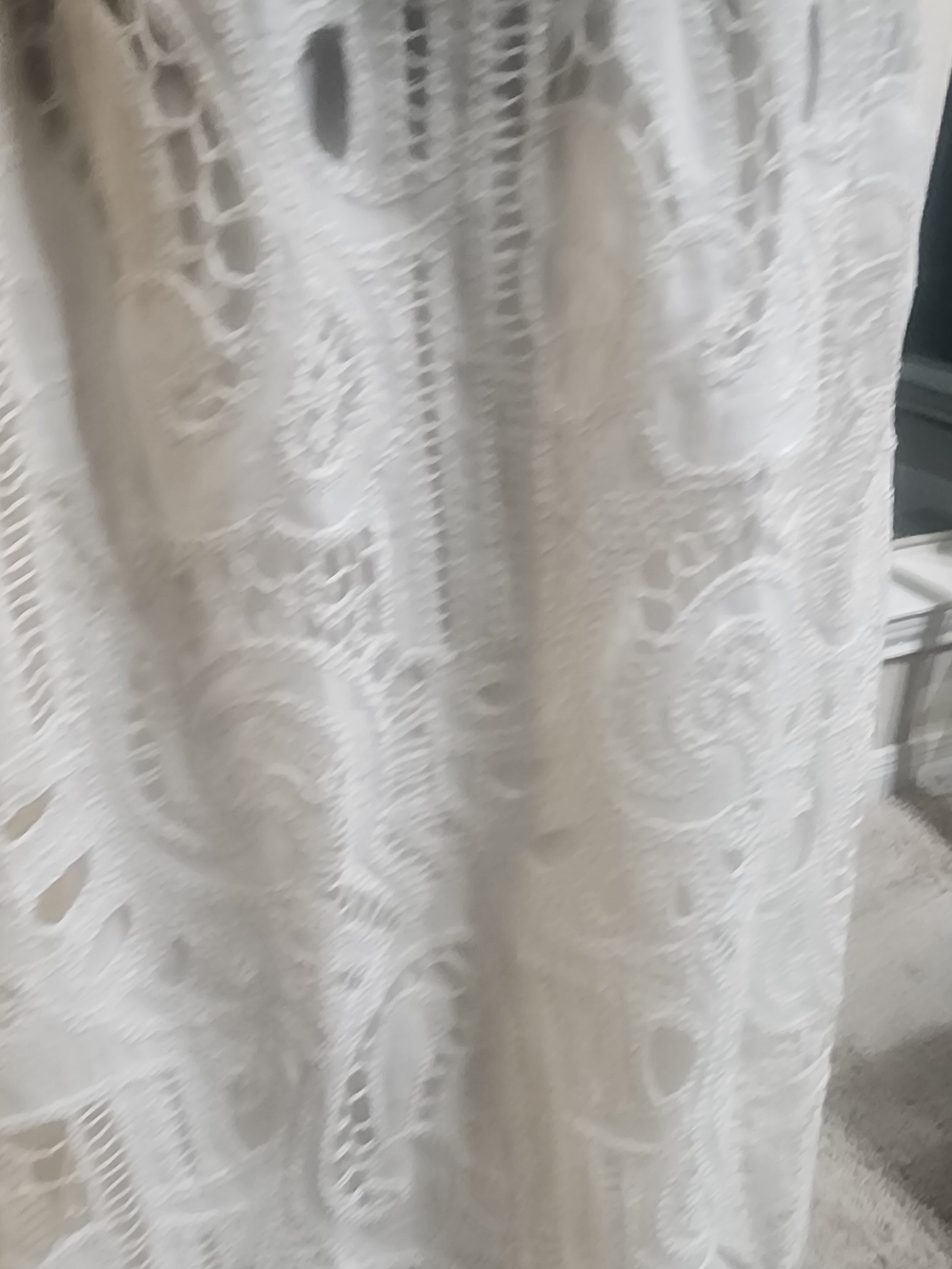 Strapless White Dress dRA - Picture 7 of 16